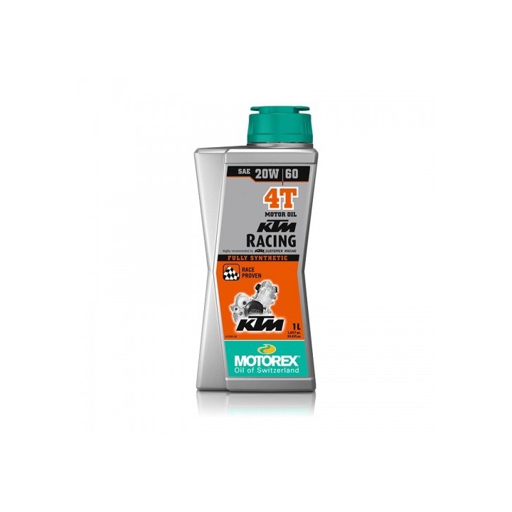 Λάδι 4T KTM 20W/60 100% συνθετικό, 1 Lt Motorex