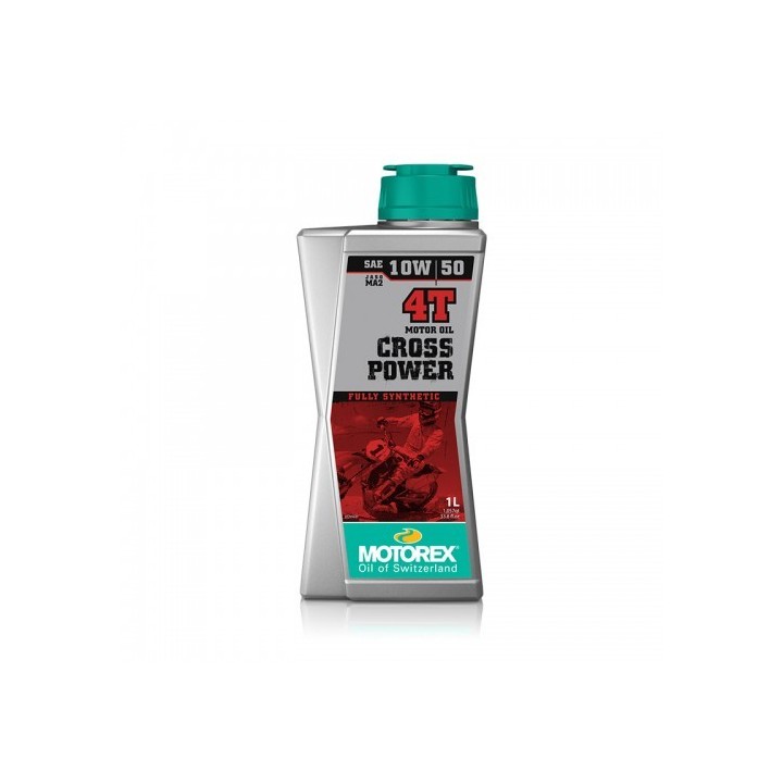 Λάδι 4T Cross Power 10W/50 Fully Synthetic 1 Lt Motorex