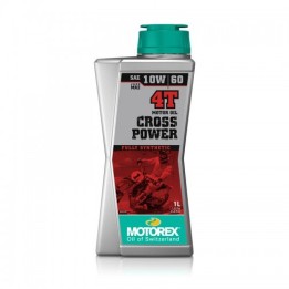 Λάδι 4T Cross Power 10W/60 Fully Synthetic, 1 Lt Motorex