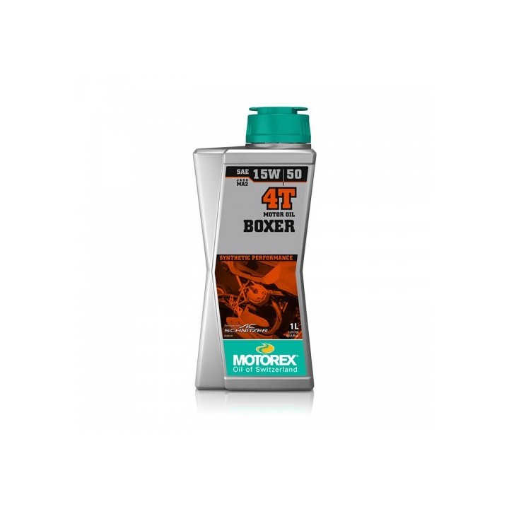 Λάδι 4T Boxer 15W/50 συνθετικό, 1 Lt Motorex