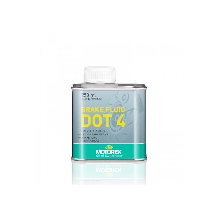 Υγρά φρένων DOT 4 Motorex 250ml