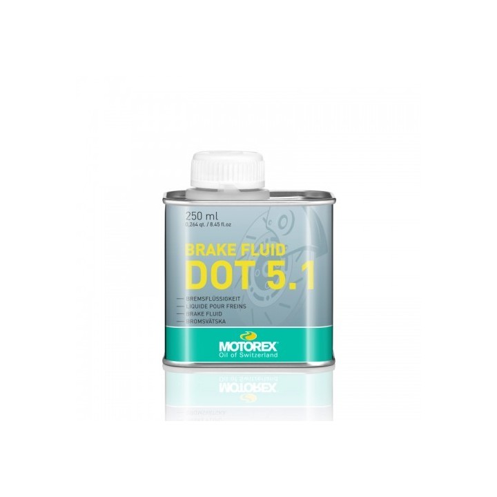 Υγρά φρένων DOT 5.1 Motorex 250ml