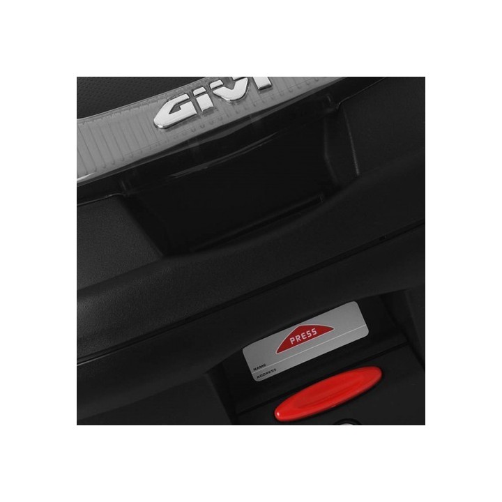 Βαλίτσα κεντρική Givi E340NT2 TECH monolock μαύρη