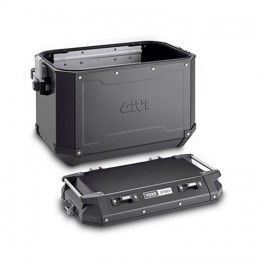 Βαλίτσα πλαϊνή Givi OBKN48BL Trekker Outback monokey Αριστερή 48ltr μαύρη