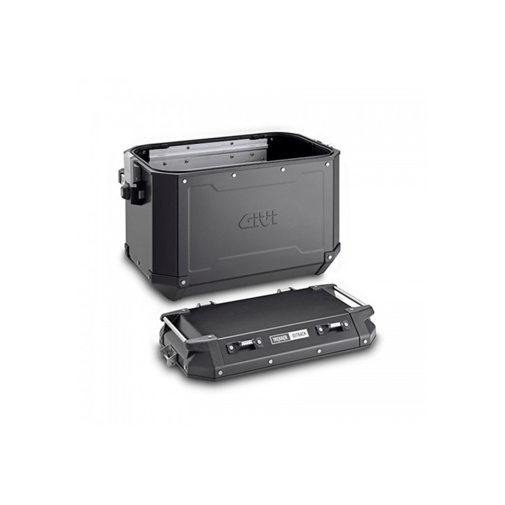 Βαλίτσα πλαϊνή Givi OBKN48BL Trekker Outback monokey Αριστερή 48ltr μαύρη