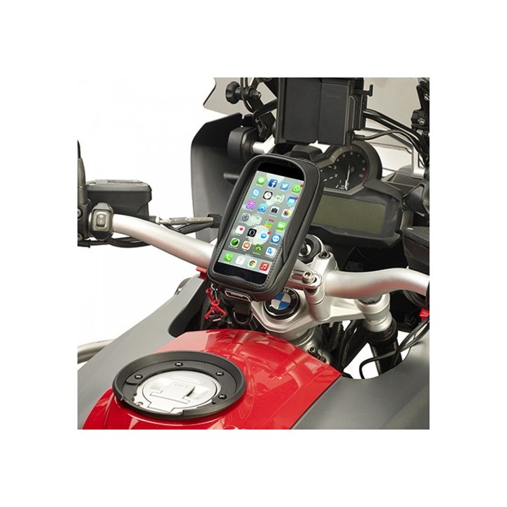 Θήκη με βάση τιμονιού S957B για GPS ,ip6plus , note4 GIVI