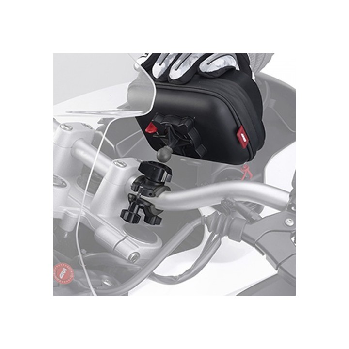 Θήκη με βάση τιμονιού S955B για GPS ,iphone5 GIVI