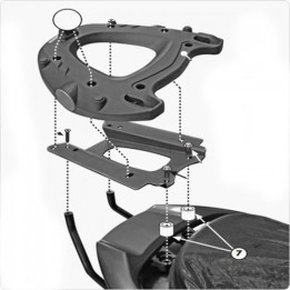 Σχάρα Givi SR233 Sym Joyride Evo '09-'20